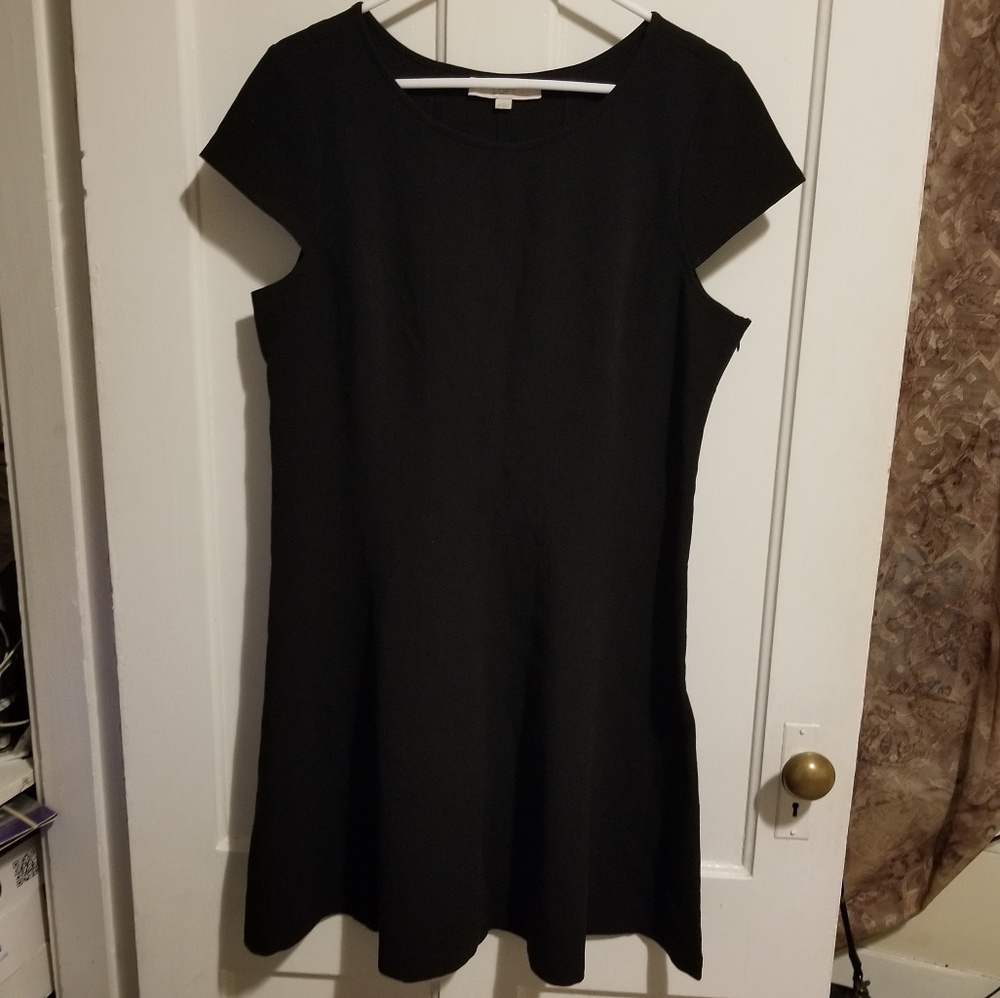 Black cocktail dress